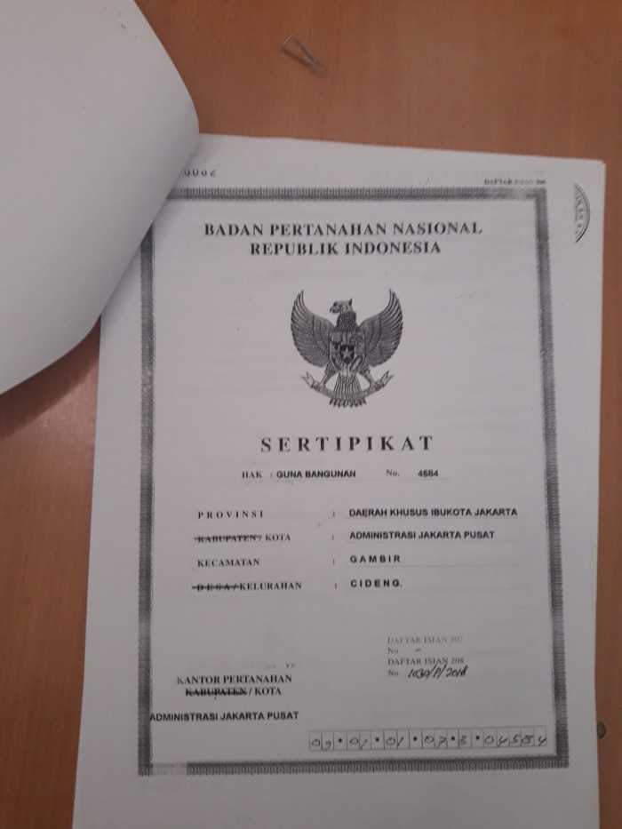 Ruko dijual di Kyai Caringin Gambir Jakarta Pusat